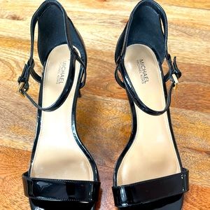 Michael Kors Black Patent Heels
